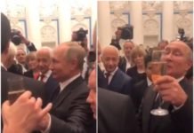 Вратио је пуну чашу шампањца конобару, а онда је учинио нешто што је одушевило све присутне