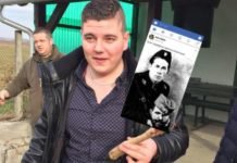 Ово је СРАМНА КАЗНА особи која је честитала православни Божић сликом усташе са одсеченом главом Србина