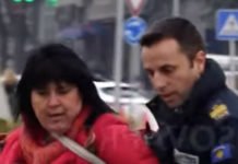 СМЕТА ИМ СВЕ ШТО ЈЕ СРПСКО: Испливао снимак малтретирања жене на Косову због српске заставе (ВИДЕО)