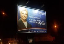 КОЛИНДА ДОБИЛА БИЛБОРД У СРПСКОМ ГРАДУ! Људи у неверици: Она слави „Олују“! (ФОТО)