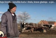 ТУГА: Олуја човеку порушила кућу и шталу, а помоћи ниоткуда (ВИДЕО)