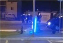 ВИДЕО: ОКРШАЈИ СА ПОЛИЦИЈОМ У ЗЕТИ – СПЕЦИЈАЛЦИ ПОБЕГЛА ОД ДЕМОНСТРАНАТА