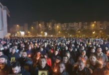 ЦРНА ГОРА: Са иконом у храм Христовог Васкресења па до цркве Светога Ђорђа (ФОТО)