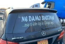 Подршка СПЦ у Црној Гори из Чикага: Знаш ти добро који… (ФОТО)