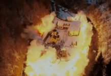 (ВИДЕО) „ОДБРАНИЋЕМО СВЕТИЊЕ“: Бакље осветлиле манастир – ФАНТАСТИЧАН ПРИЗОР КОД БЕРАНА!