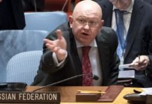 „СКЛОНИТЕ ТУ ЛАЖНУ ЗАСТАВУ!“ Русија у Савету Безбедности напала ЛАЖНУ ДРЖАВУ