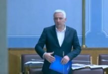 СЛАВА ЈУНАЦИМА КОШАРА И ПАШТРИКА! СРАМ ТЕ БИЛО НИМАНБЕГУ! НАПЕТО на седници скупштине Црне Горе