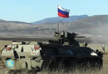 Бојева вежба руских мировњака у Нагорно-Карабаху! (ВИДЕО)