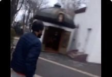 (Видео) Мигрант у Београду упао у Цркву Светог Николе и почео да ломи крст пре тога напад на монахињу у центру Београда Цркву Светог Николе