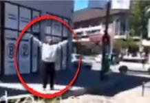 (ВИДЕО) „АЛАХУ АКБАР“ И ПРЕТЊЕ СРБИМА“ Мушкарац са ножем поручио да ће „све заклати“