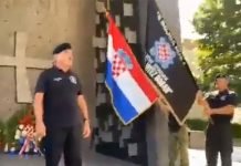 (ВИДЕО) “ХРВАТСКА ВОЈСКА СРПСКОЈ КОБРИ САТРЛА ГЛАВУ!“ Скандал у Книну на годишњицу „Олује”