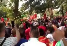 Милове присташе удариле на Јоаникија, узвикивали: „Није вам ово Србија“!