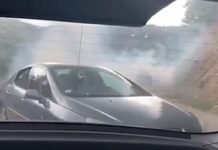 (ВИДЕО) ПОЈАВИО СЕ СНИМАК: Овако је полиција лажне државе бацила сузавац на Србе