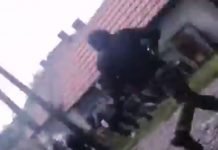 (ВИДЕО) Погледајте тренутак када су шиптари упуцали Србина из Звечана у леђа