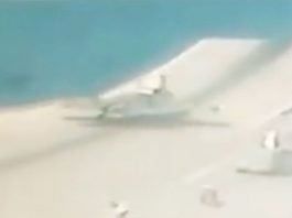 (ВИДЕО) Снимак рушења Ф-35 у Медитеран