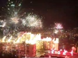 (ВИДЕО) Подгорица показала где јој је СРЦЕ: Спектакуларна прослава Божића је запалила небо